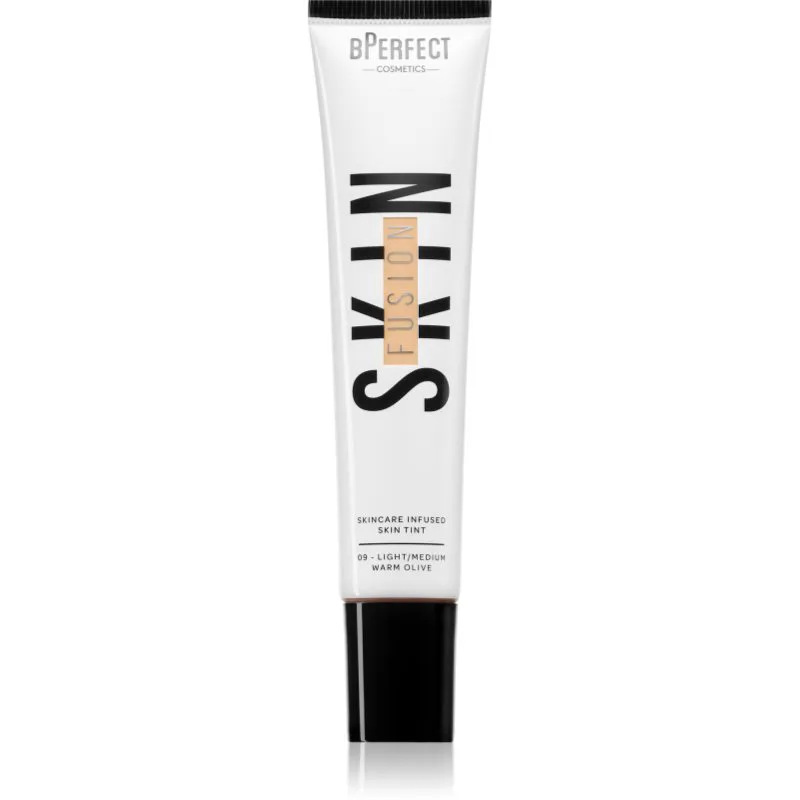 BPerfect Skin Fusion ελαφρύ μεικ απ για φυσική εμφάνιση απόχρωση 9 Light/Medium Warm Olive 30 ml