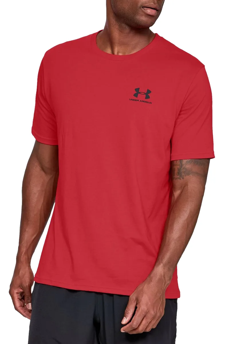 Μπλούζα Κοντομάνικη Under Armour Sportstyle LeftChest 1326799-600 Ανδρικό