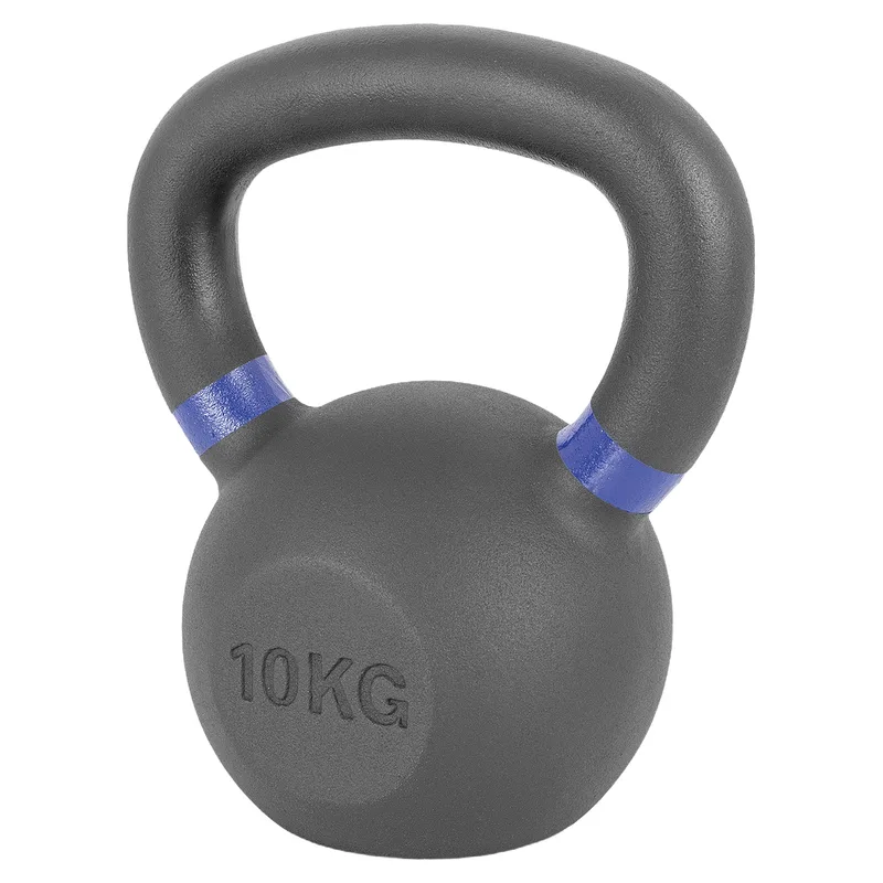 Kettlebell Cast Iron 10kg Μαύρο/Μπλε