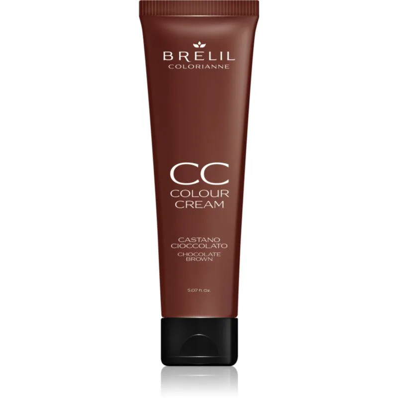 Brelil Professional CC Colour Cream κρέμα βαφής για όλους τους τύπους μαλλιών απόχρωση Chocolate Brown 150 ml