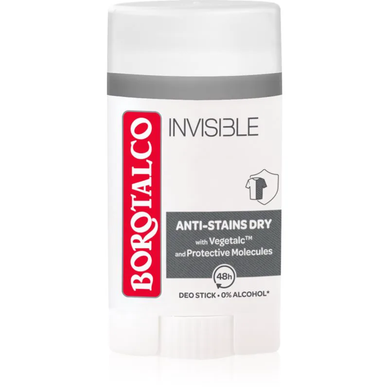 Borotalco Invisible στερεό αποσμητικό 40 ml