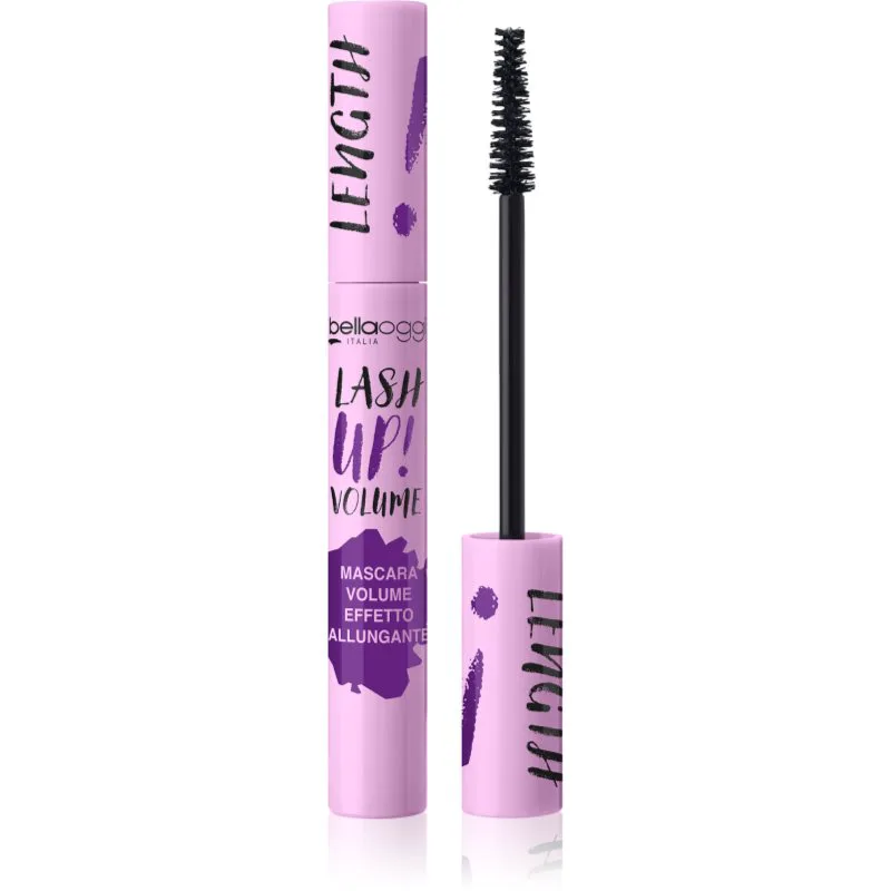 bellaoggi Lash Up Volume & Lenght μακράς διαρκείας μάσκαρα για όγκο για φιξάρισμα και σχήμα 9.5 ml