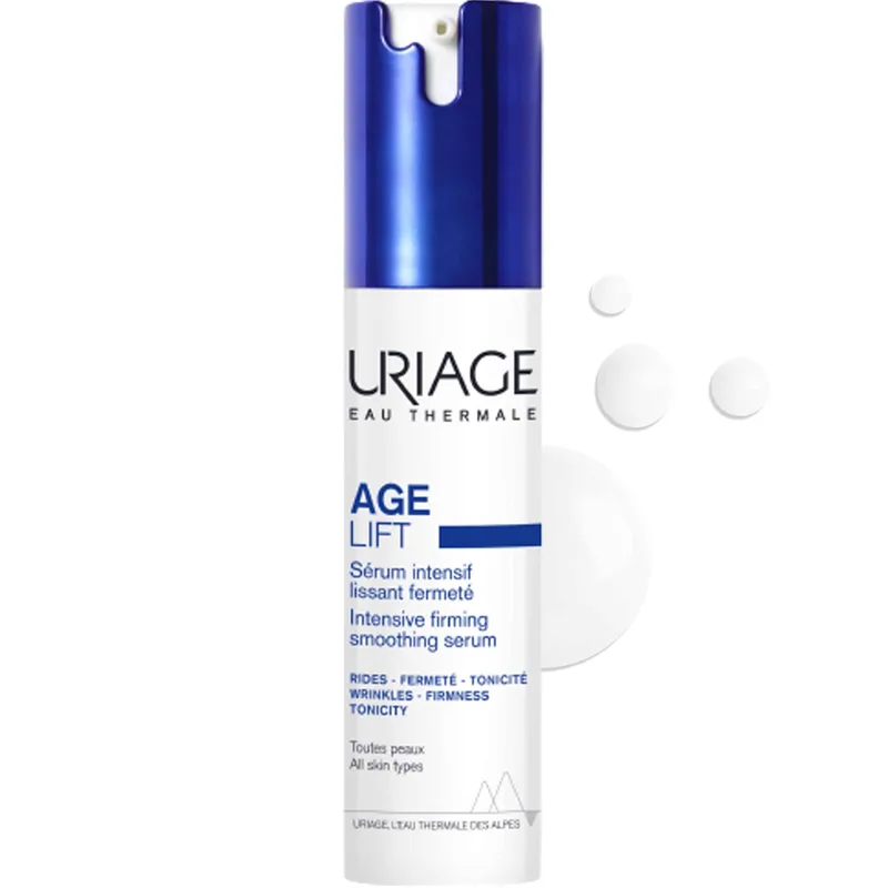Uriage Age Lift Intensive Firming & Smoothing Serum Αντιγηραντικός Ορός Προσώπου για Λείανση των Ρυτίδων & Σύσφιξη 30ml