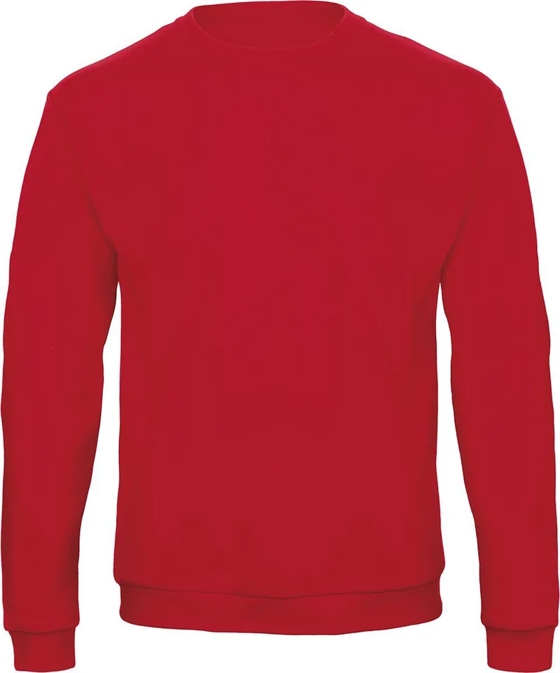 Unisex Φούτερ Crewneck- WUI23 B&C ID202 50/50 Red