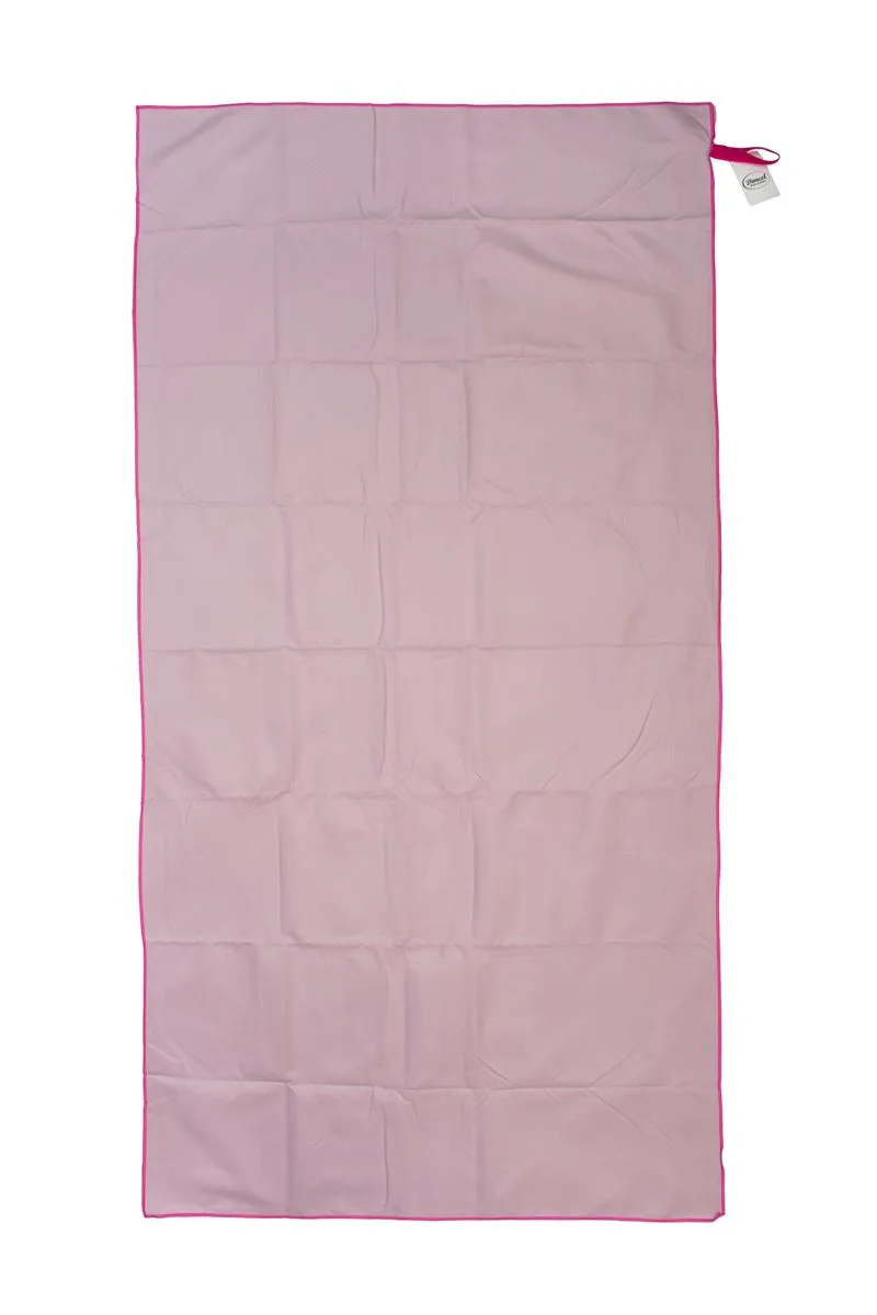 Πετσέτα Γυμναστηρίου Quick Dry 50x80 Lilac-Fuchsia 90/10 Polyester/Polyamide