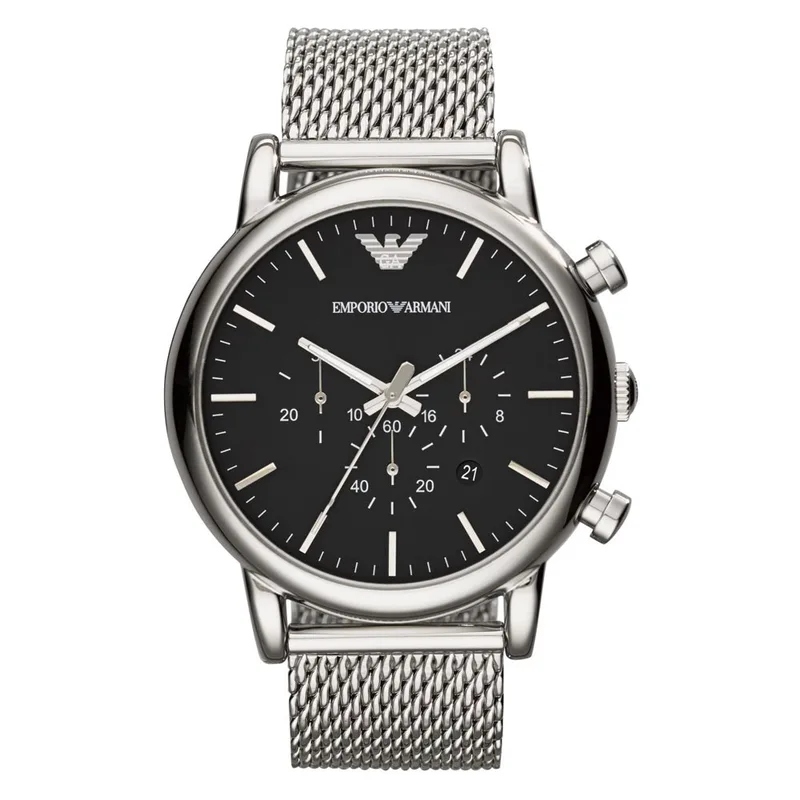 EMPORIO ARMANI Chrono Stainless Steel Bracelet AR1808