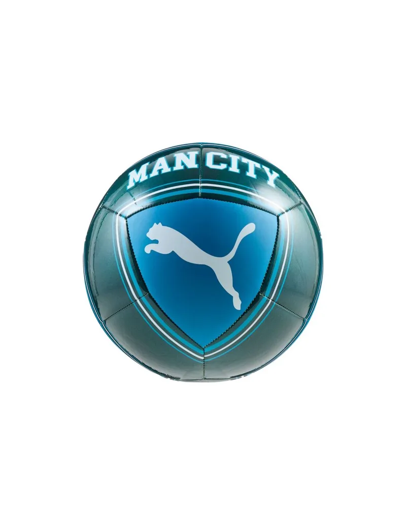 Puma MCFC Culture Football Turquoise Blue 84976 13