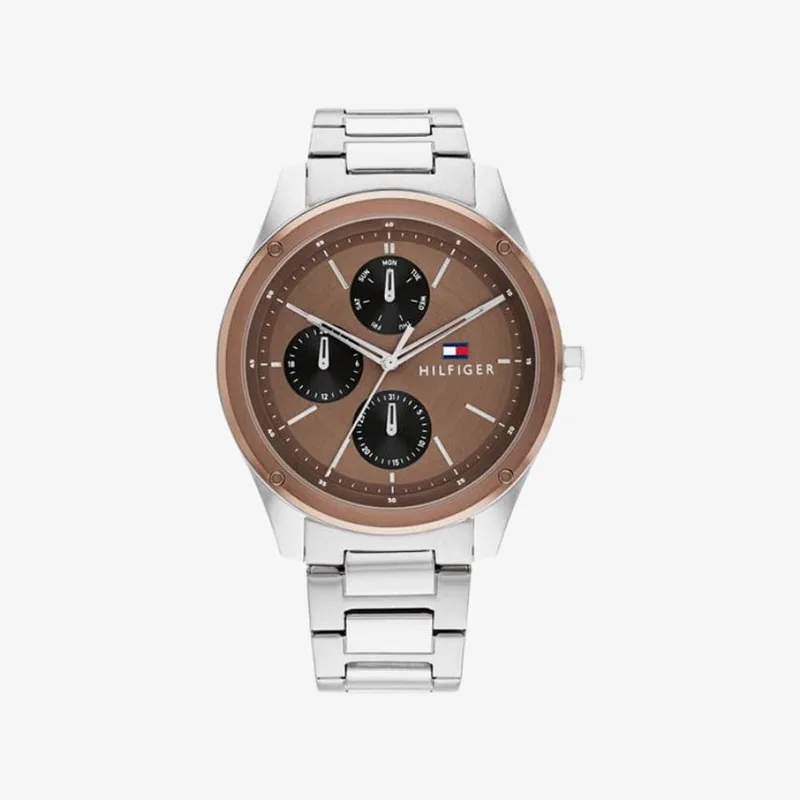 Ρολόγια Tommy Hilfiger Tyler 1710533 Silver/ Brown Universal