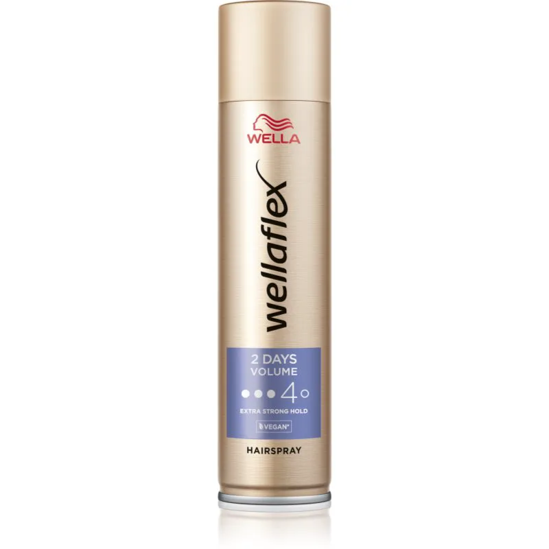 Wella Wellaflex 2 Days Volume λακ μαλλιών για δυνατό κράτημα για όγκο 400 ml