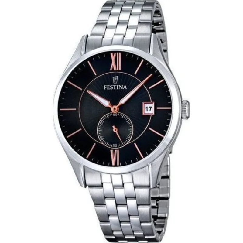 Ανδρικό Ρολόι Festina Stainless Steel Bracelet F16871/4
