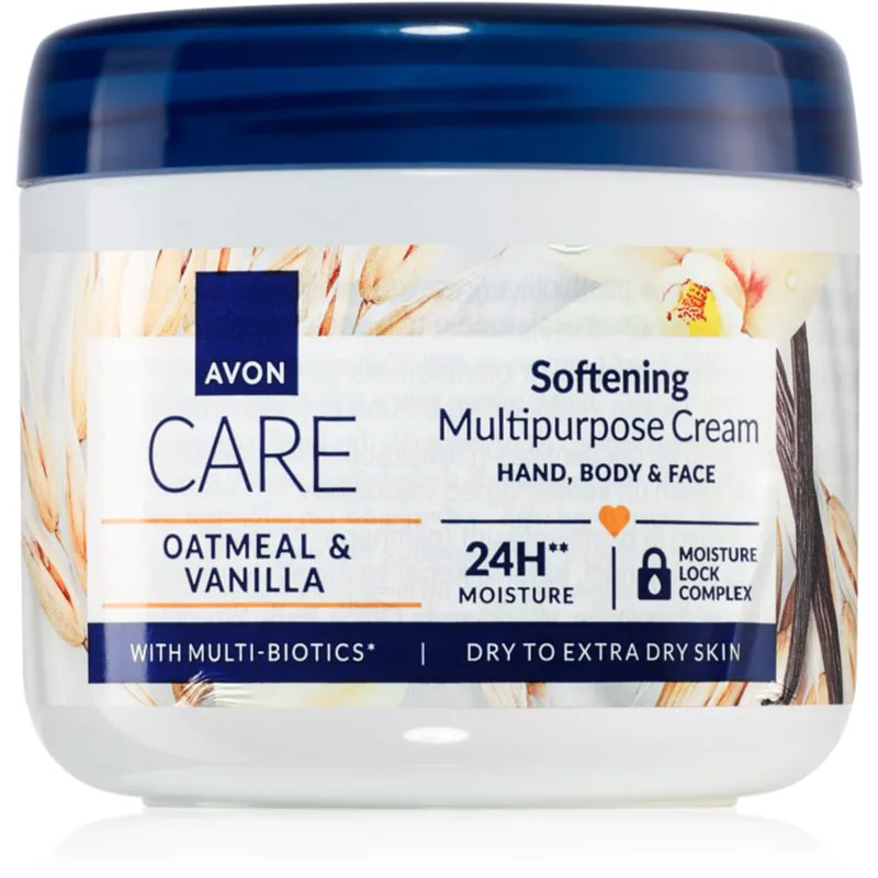Avon Care Oatmeal & Vanilla κρέμα πολλαπλών χρήσεων για πρόσωπο,χέρια και σώμα 400 ml