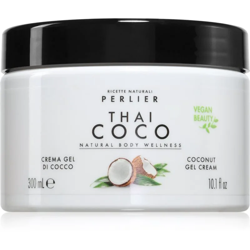 Perlier Thai Coco Body Gel-Cream ενυδατική κρέμα τζελ για το σώμα 300 ml