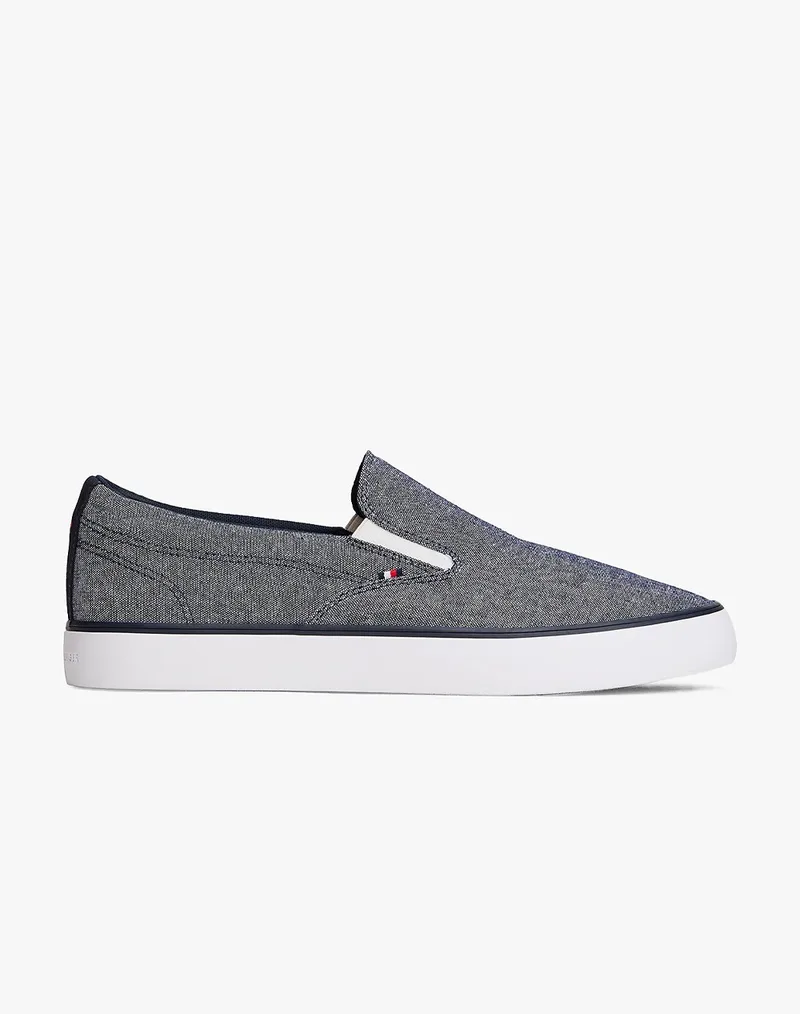 TOMMY HILFIGER HARLEM CORE II SLIP ON CHAMBRAY FM0FM05819-DW5 NavyBlue