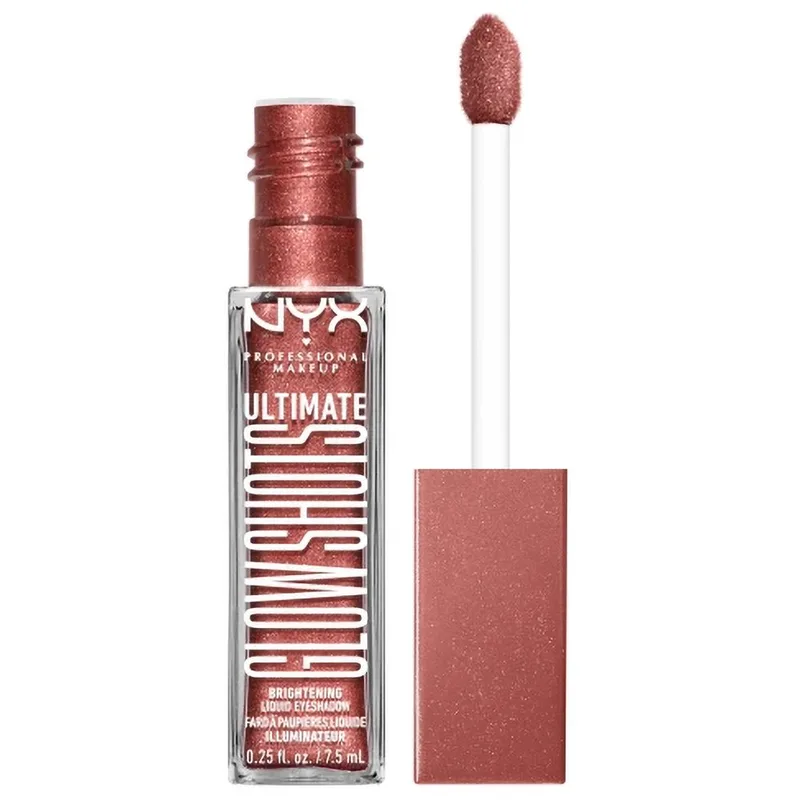 Nyx Professional Makeup Ultimate Glow Shots Liquid Eye Shadows 7,5ml Υγρή Σκιά Ματιών για Λάμψη Έως & 12 Ώρες Διάρκεια 1 Τεμάχιο - Passion Posh