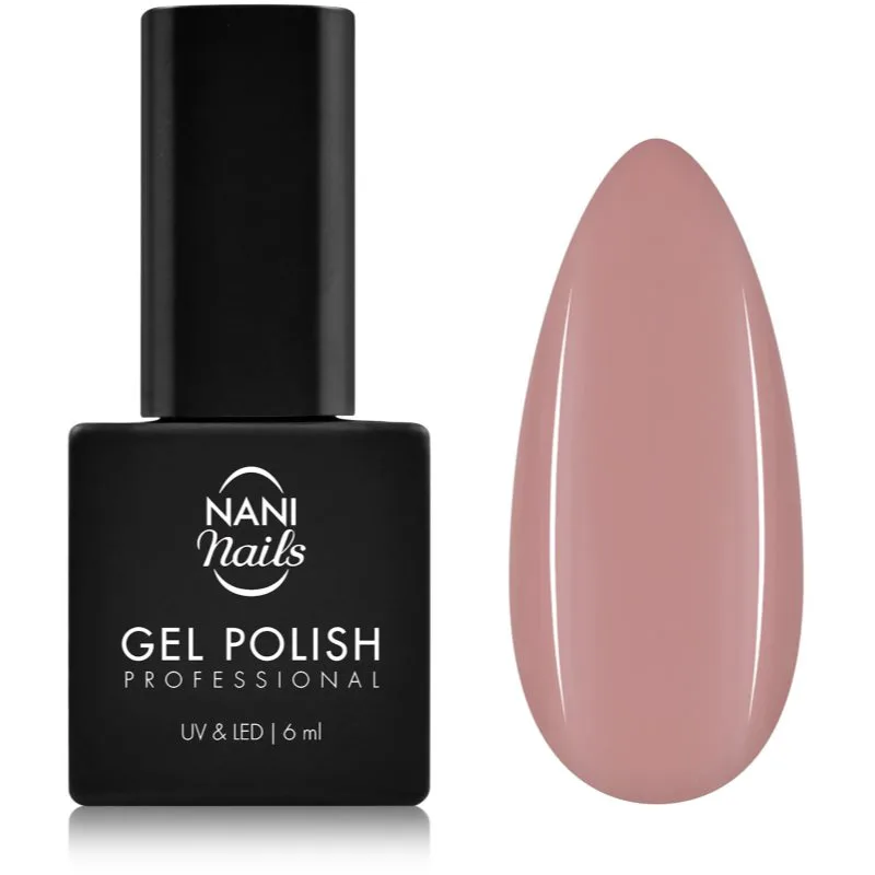 NaniNails NANI Professional τζελ βερνίκι νυχιών απόχρωση Miss Hat 6 ml