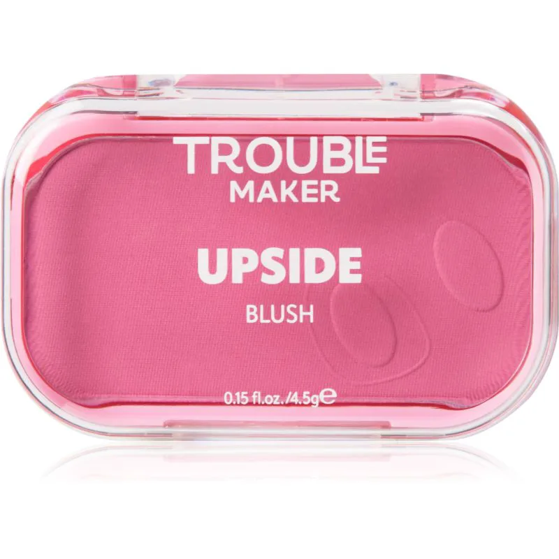 Trouble Maker Upside Powder Blush πουδρέ ρουζ απόχρωση On the Brightside 4.5 γρ