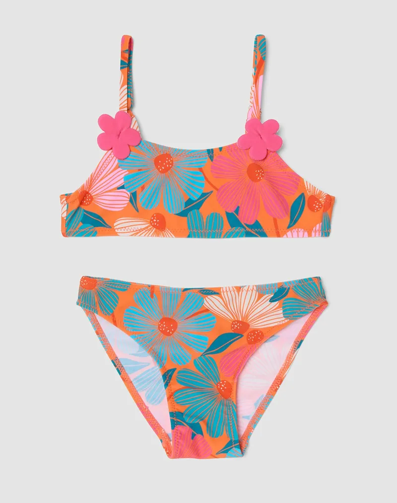 OVS GIRL BIKINI PADDED STAR 2616872-NASTURTIUM Multi