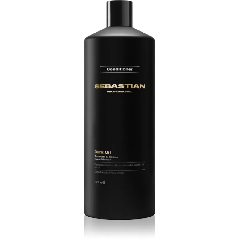 Sebastian Professional Dark Oil ενυδατικό μαλακτικό Για λάμψη και απαλότητα μαλλιών 1000 ml