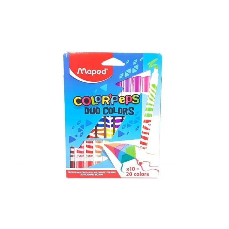 Μαρκαδόροι Ζωγραφικής 4.75mm Maped Color' Peps Σετ 10 τεμ 847010