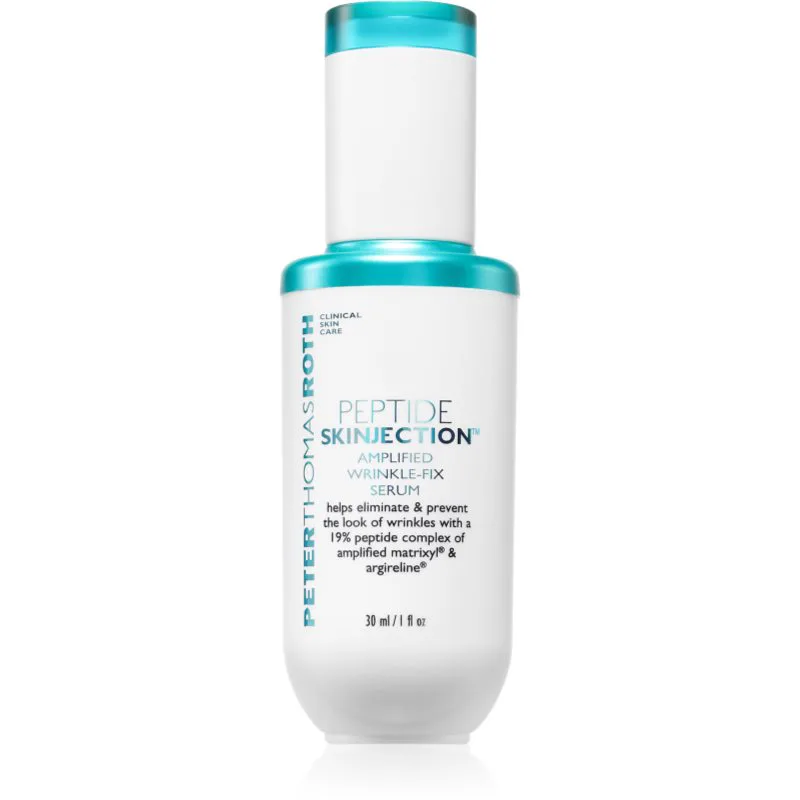 Peter Thomas Roth Peptide Skinjection™ Amplified Wrinkle-Fix Serum Refillable εντατικά συσφικτικός ορός για άμεση λείανση ρυτίδων επαναγεμιζόμενο 30 m