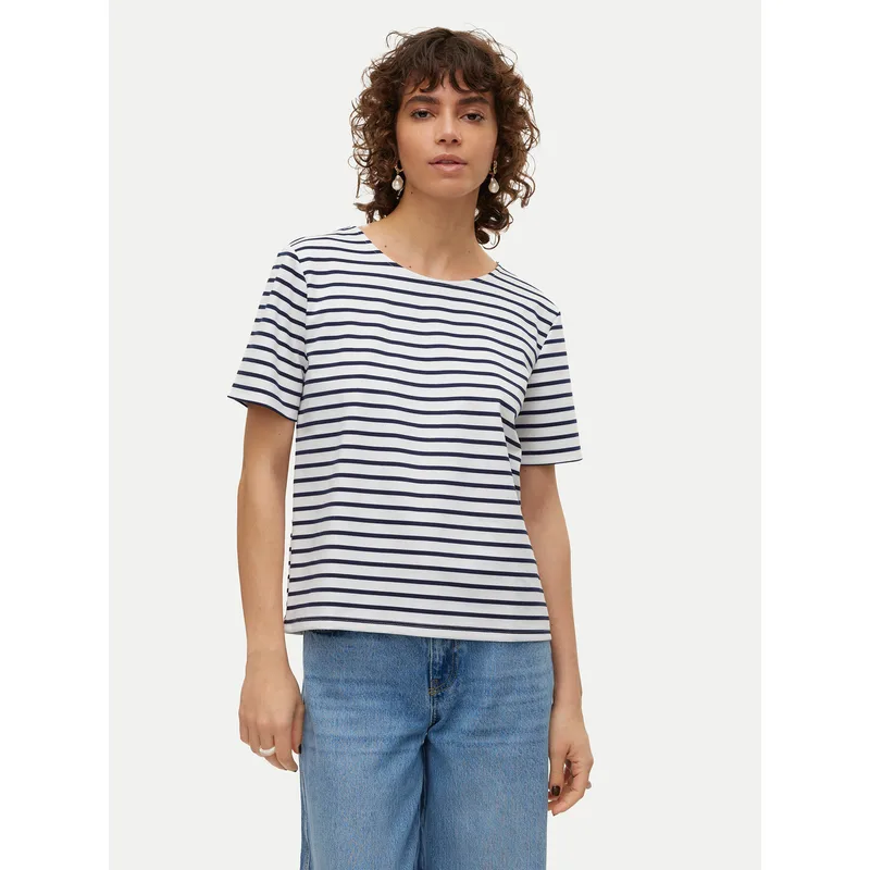 Vero Moda T-Shirt Abby 10304716 Λευκό Regular Fit