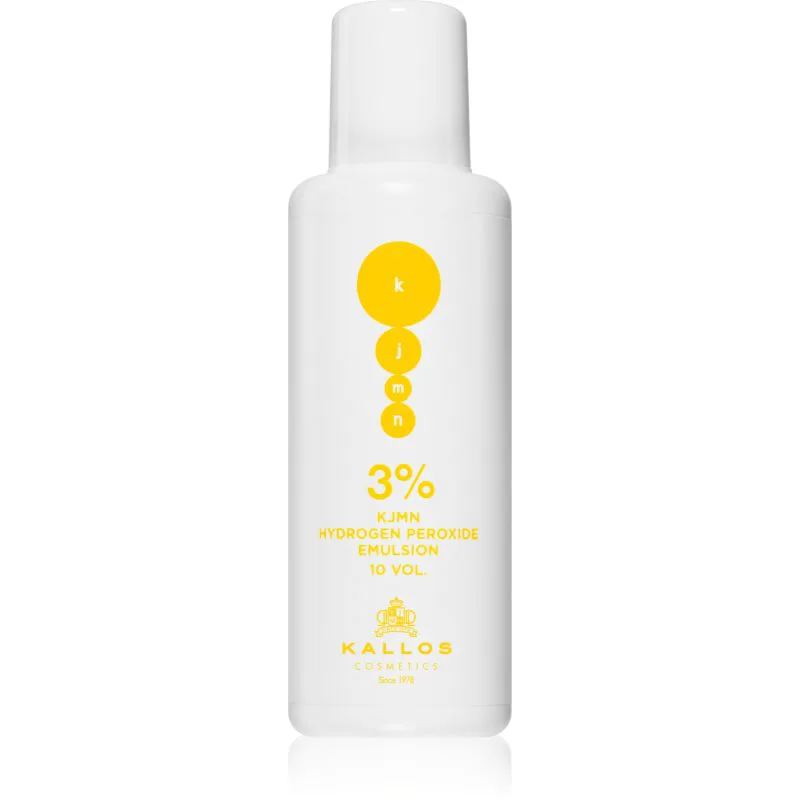 Kallos KJMN Professional Hydrogen Peroxide γαλάκτωμα ενεργοποίησης 3 % 10 vol για επαγγελματική χρήση 100 ml