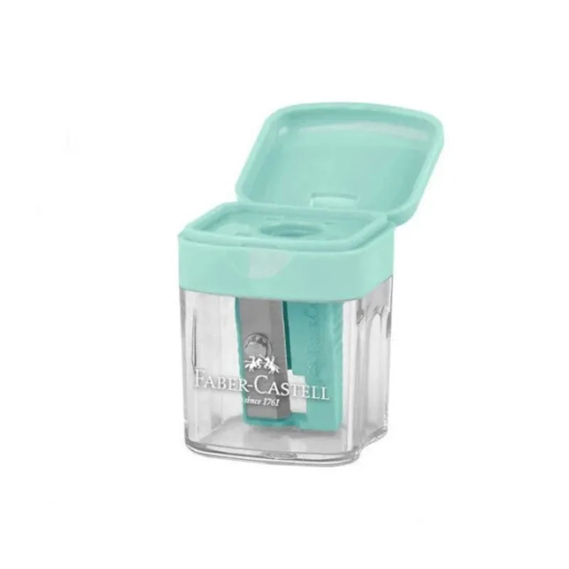 Faber-Castell Ξύστρα Mini Box Green Βαρελάκι 182801_G
