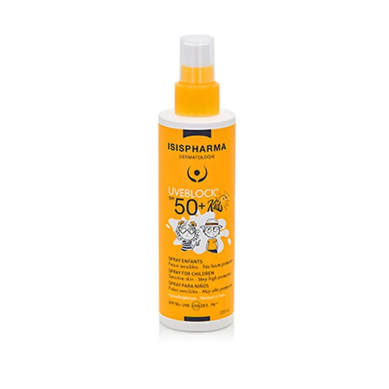 Isispharma Uveblock Children's Solar Spray with Very High Protection Spf50+ 200ml