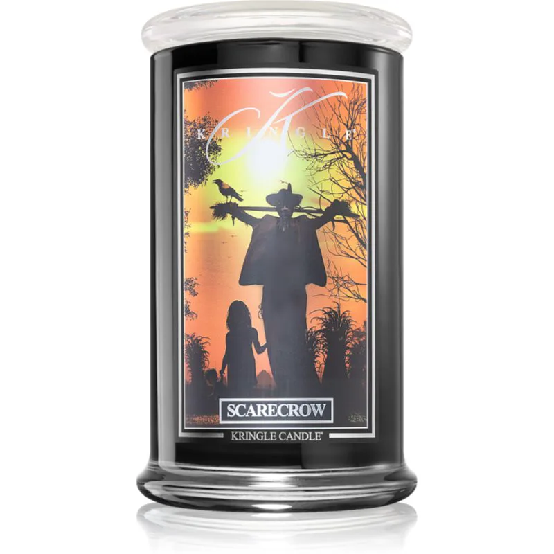 Kringle Candle Halloween Scarecrow αρωματικό κερί 624 γρ