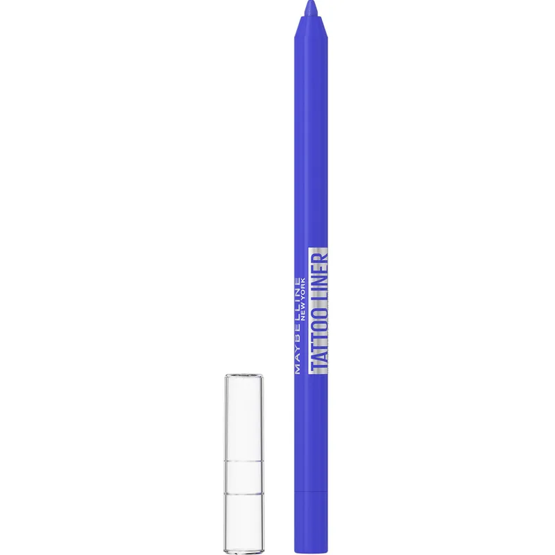 Maybelline Tatoo Liner Sharpenable Gel Pencil Αδιάβροχο Μολύβι Ματιών με Υφή Τζελ & Έντονο Χρώμα που Διαρκεί 1 Τεμάχιο - 819 Galactic Cobalt