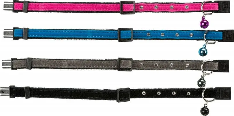 ΠΕΡΙΛΑΙΜΙΟ TRIXIE CAT COLLAR ΒΕΛΟΥΤΕ ΡΟΖ