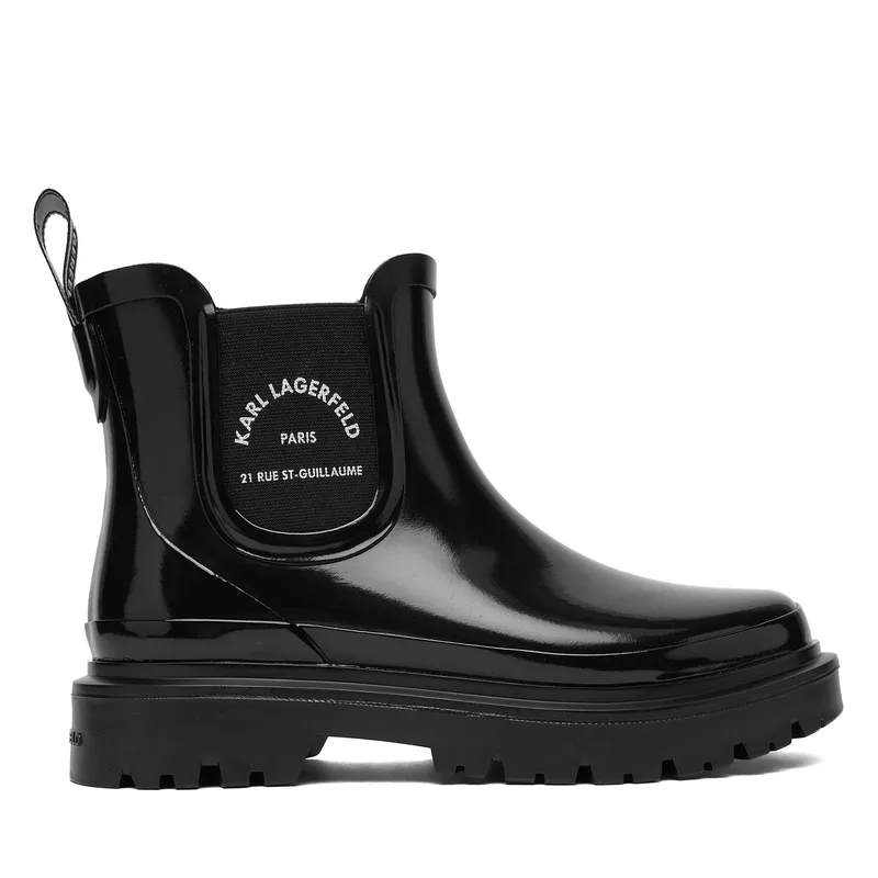 Γαλότσες KARL LAGERFELD KL47140 Μαύρο