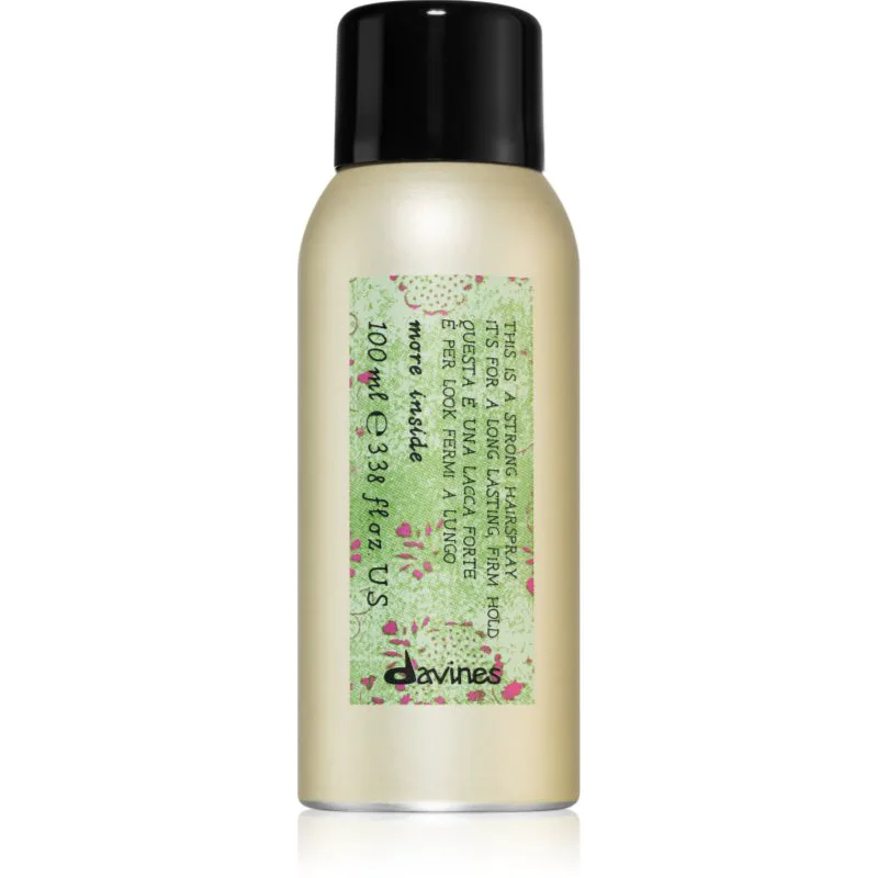 Davines More Inside Strong Hair Spray λακ μαλλιών για δυνατό κράτημα 100 ml