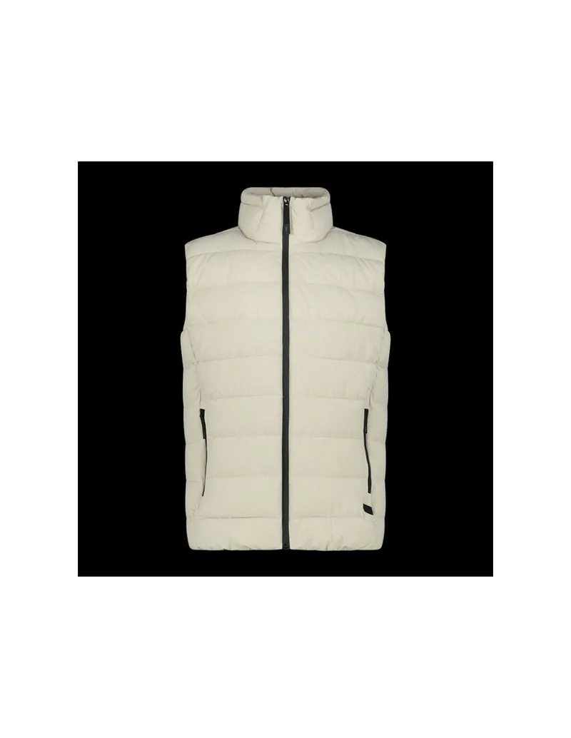 CMP men's insulated vest winter sports vest beige 34K0757A238