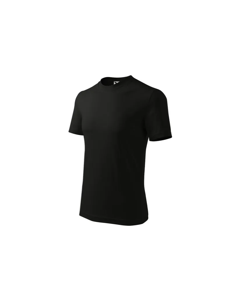 Adler Heavy U MLI11001 Ανδρικό Διαφημιστικό T-shirt Κοντομάνικο σε Μαύρο Χρώμα MLI-11001