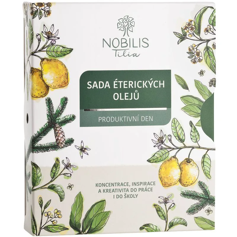 Nobilis Tilia Produktivní Den Σετ με αιθέρια έλαια