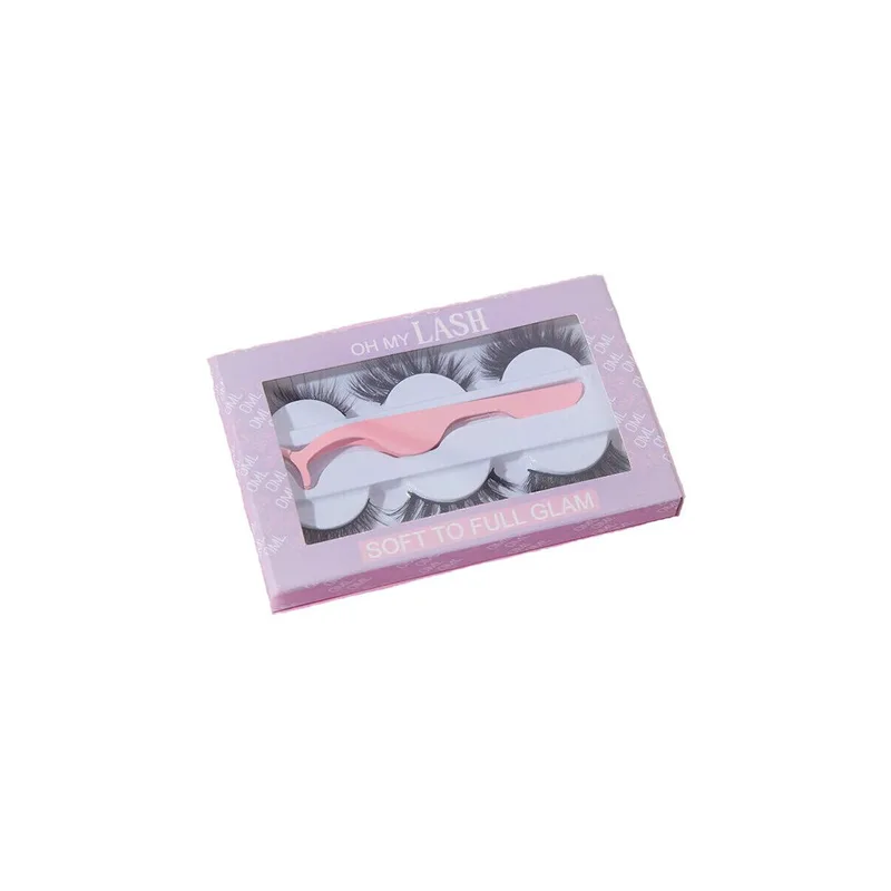 Αξεσουάρ ματιών Oh My Lash Mink False Eyelashes Set - 4pcs - Soft To Full Glam