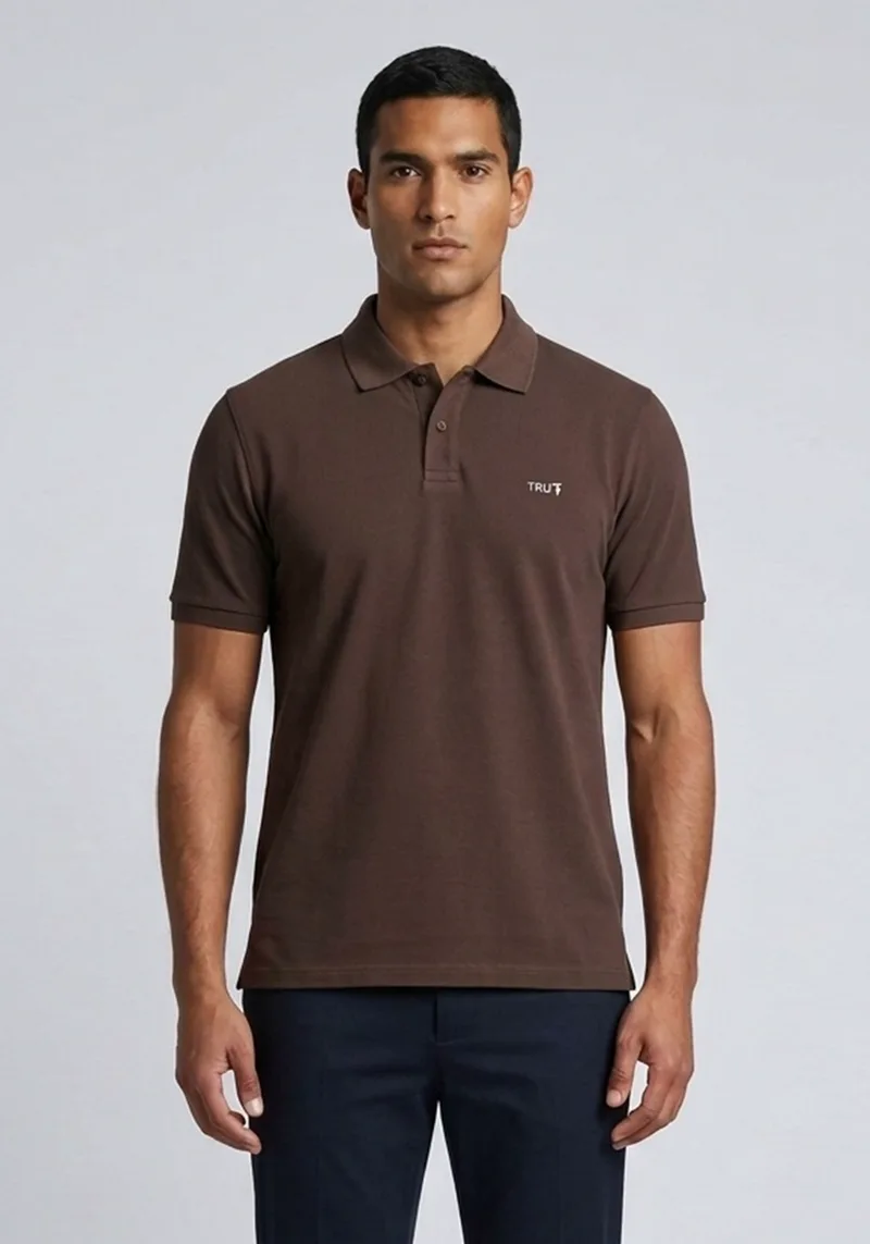Trussardi Jeans Μπλούζα Polo - 623526 4665 Brown
