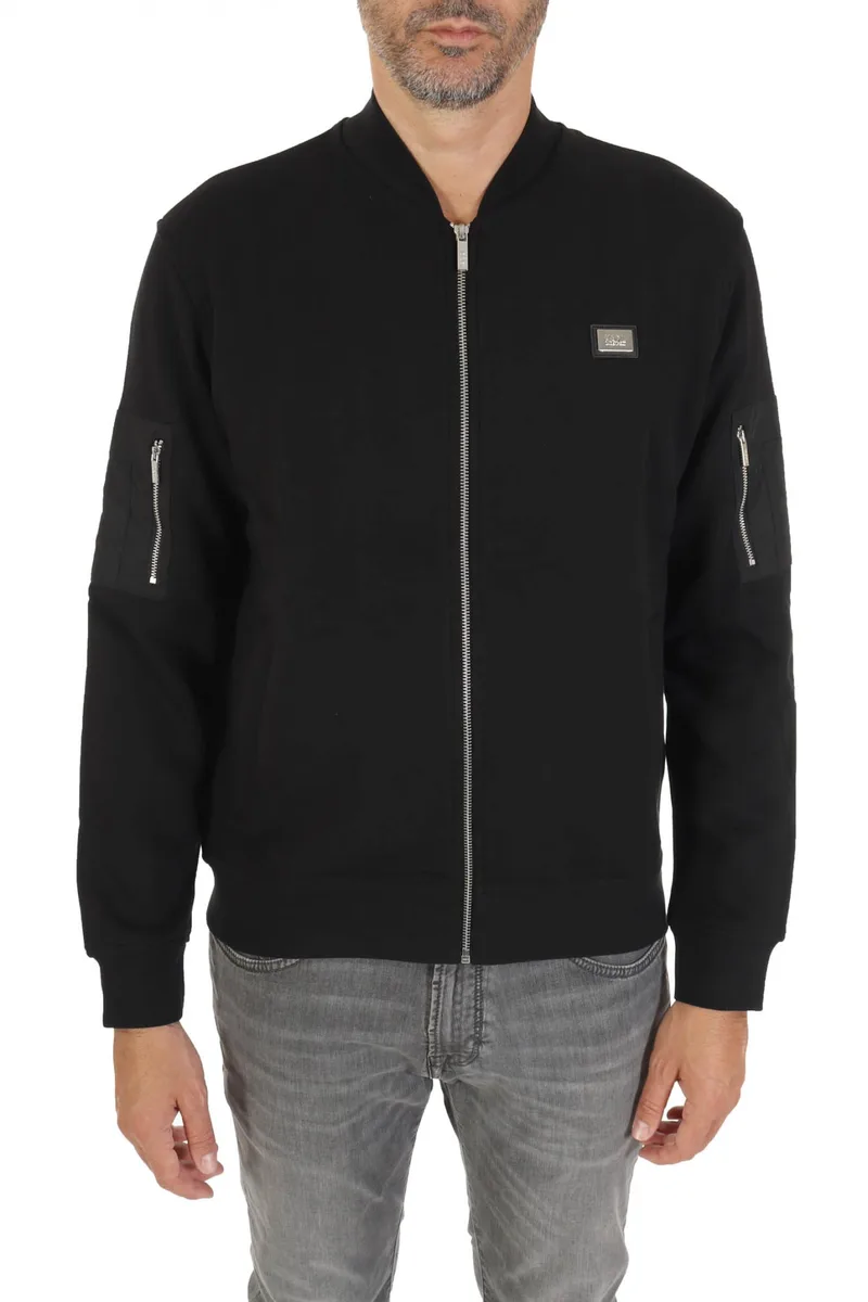 KARL LAGERFELD ΦΟΥΤΕΡ FULLZIP LOGO MAYΡΟ