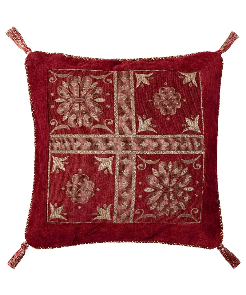 Μαξιλαροθήκη Διακόσμησης Silk Fashion 001Μπορντώ 45x45