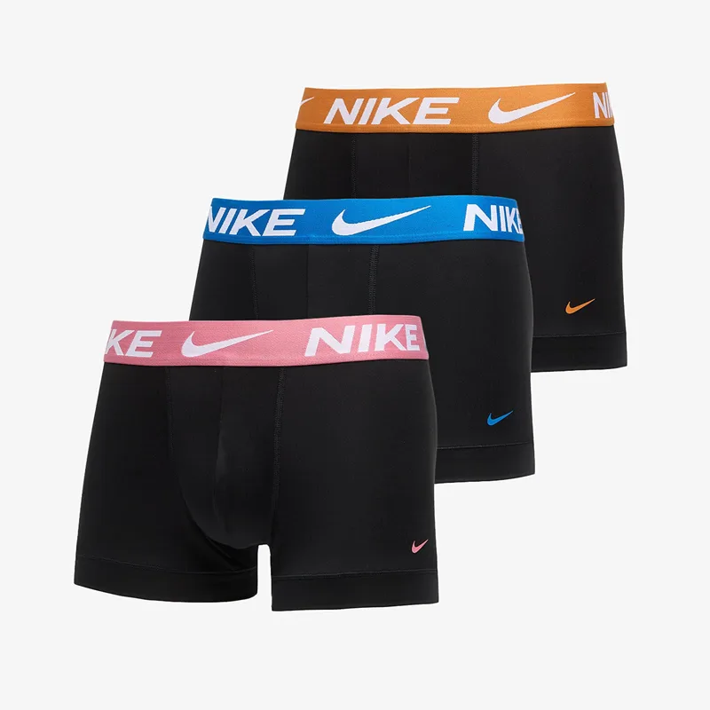 Μπόξερς Nike Trunk 3-Pack Black XL