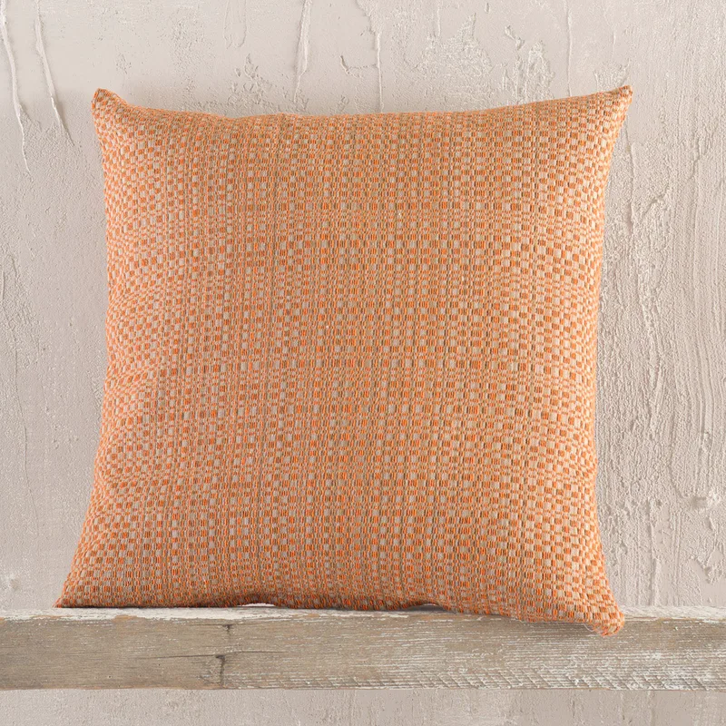 Διακοσμητική Μαξιλαροθήκη (40x40) Rythmos Kelsey Terracotta