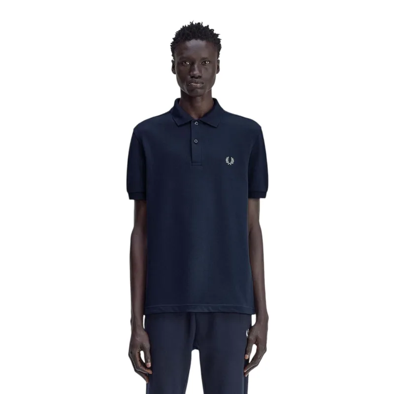 Ανδρικό Polo Plain Fred Perry Shirt M6000-Z65 Μπλε