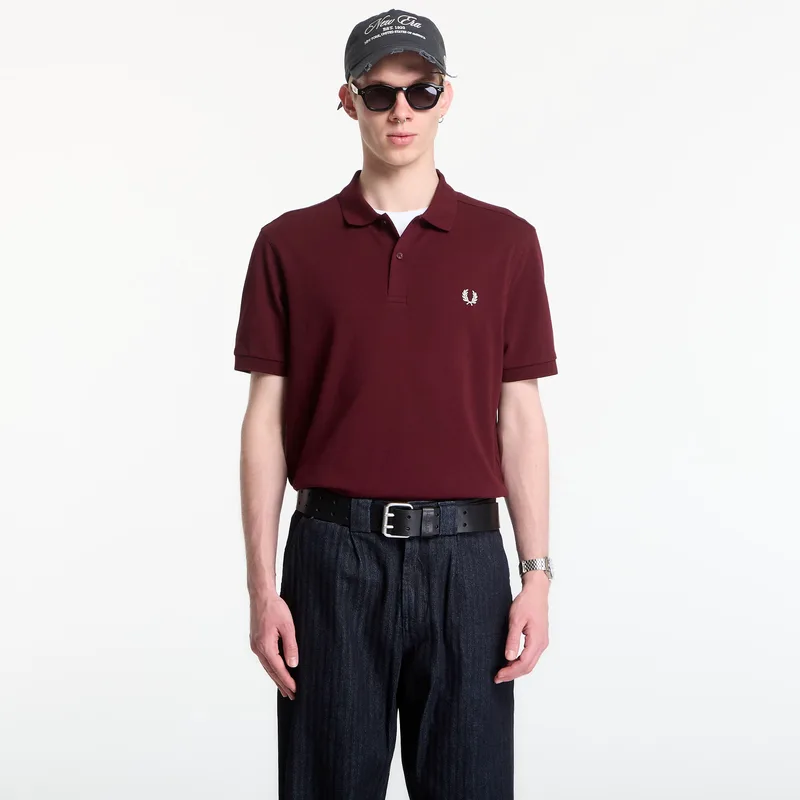 T-shirt Fred Perry The Fred Perry Shirt Oxblood L