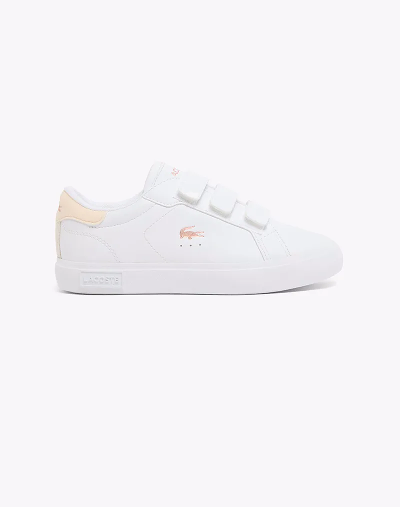 LACOSTE ΠΑΠΟΥΤΣΙΑ ΠΑΙΔΙΚΑ POWERCOURT 1265 37-51SUC00161Y9-0000 White