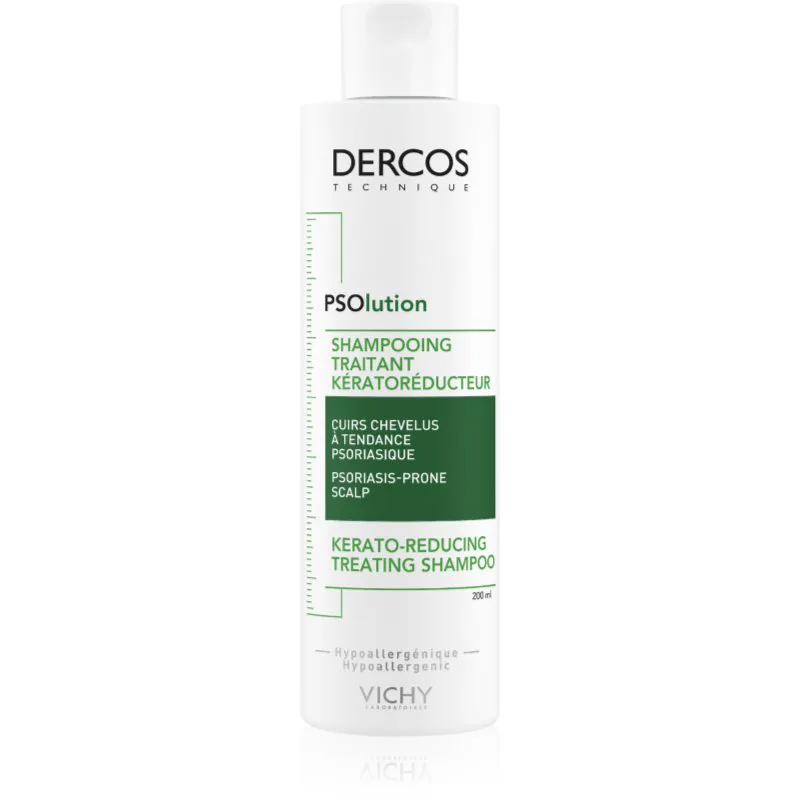 Vichy Dercos PSOlution υποαλλεργικό σαμπουάν για το δέρμα του τριχωτού της κεφαλής με ψωρίαση 200 ml