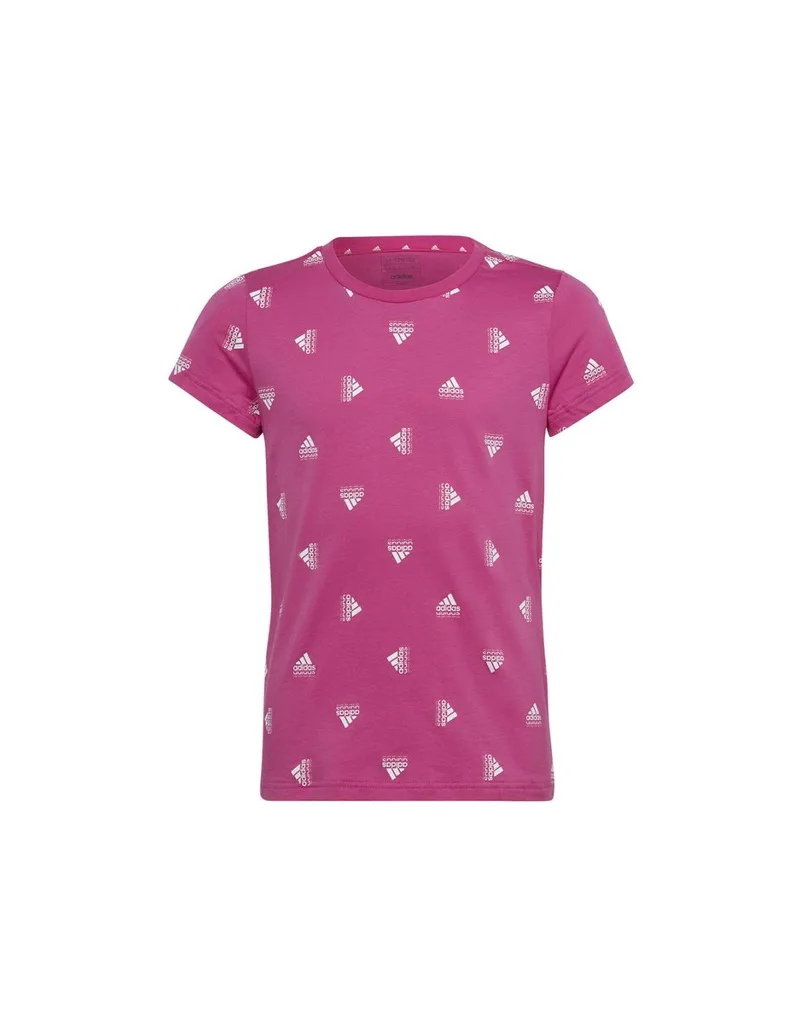 Adidas Brand Love Παιδικό T-shirt Φούξια IB8920