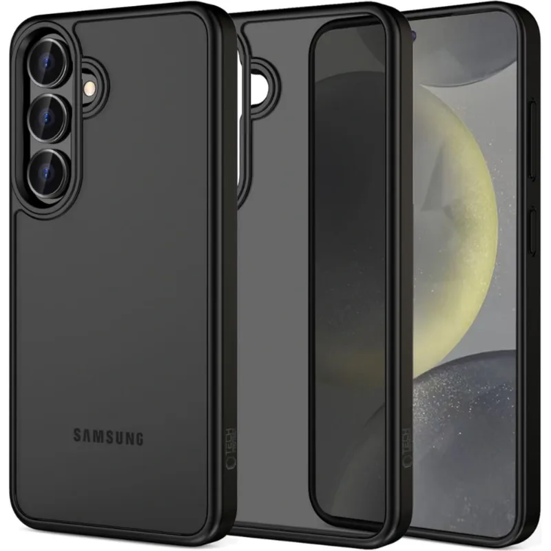 Θήκη Samsung Galaxy S25 FE Tech-Protect MagMat Σκληρή Ημιδιάφανη - Matte Black (5906302332793)
