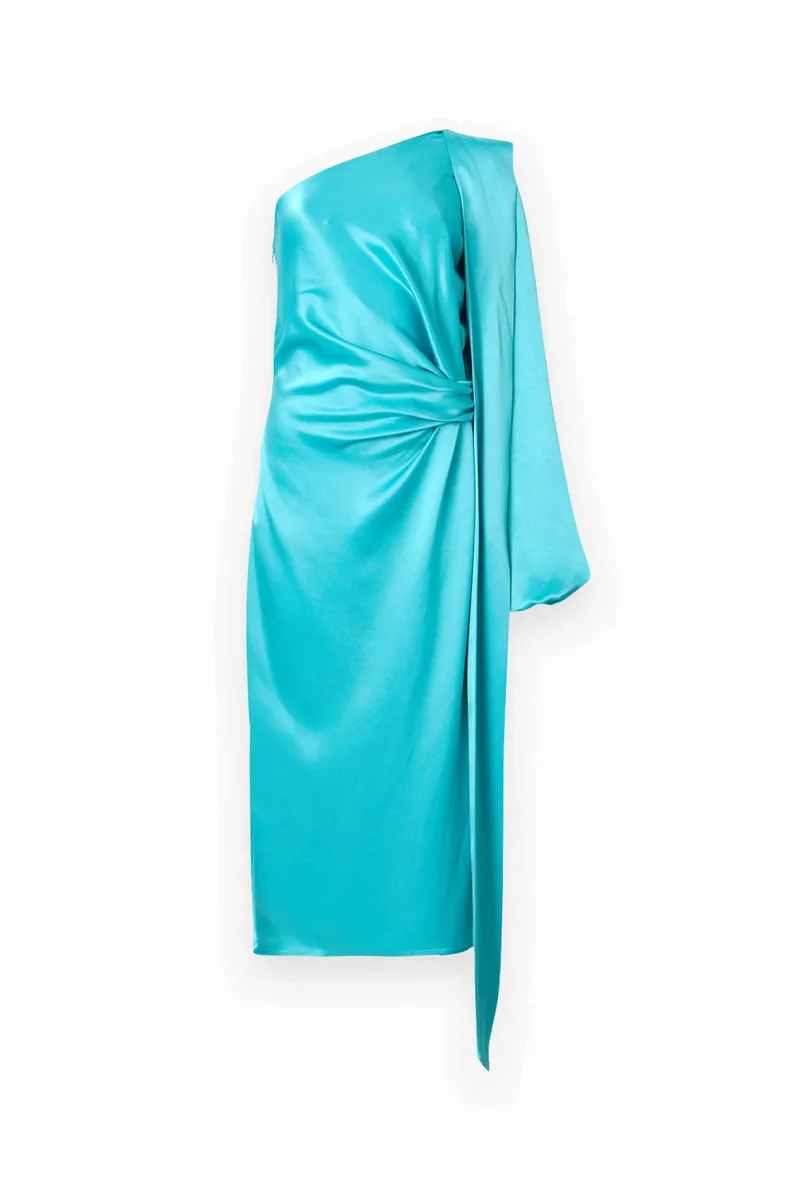 PINKO ΦΟΡΕΜΑ INDIVIA DRESS ΑΚΟΥΑ