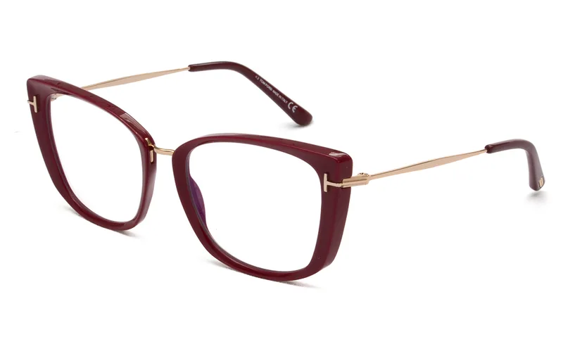 TOM FORD ΣΚΕΛΕΤΟΣ ΟΡΑΣΕΩΣ TOM FORD 5816B/V 074 5318 5816B/V Μπορντό